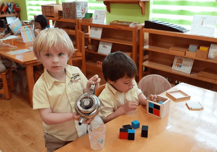 Children learning at Palos Verdes Montessori Academy, Palos Verdes Peninsula – photo 28