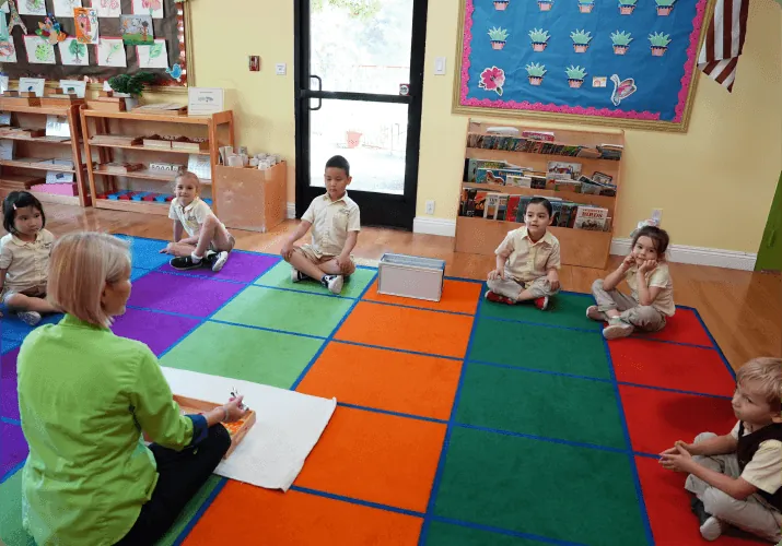 Children learning at Palos Verdes Montessori Academy, Palos Verdes Peninsula – photo 36